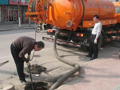 荣邦乡隔油池、化粪池清操作流程
